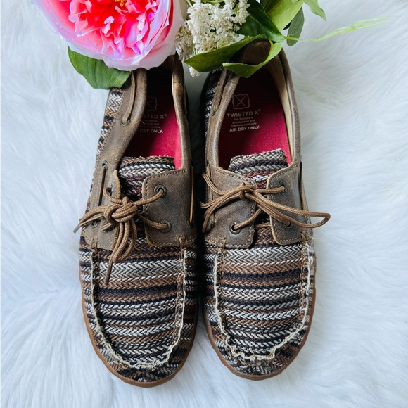 Twisted X Driving Leather Moccasins - Picture 3 of 9